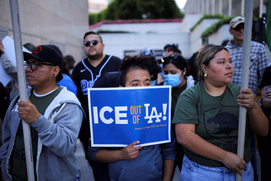 Los Angeles ICE raids fuel controversy over masked agents ...