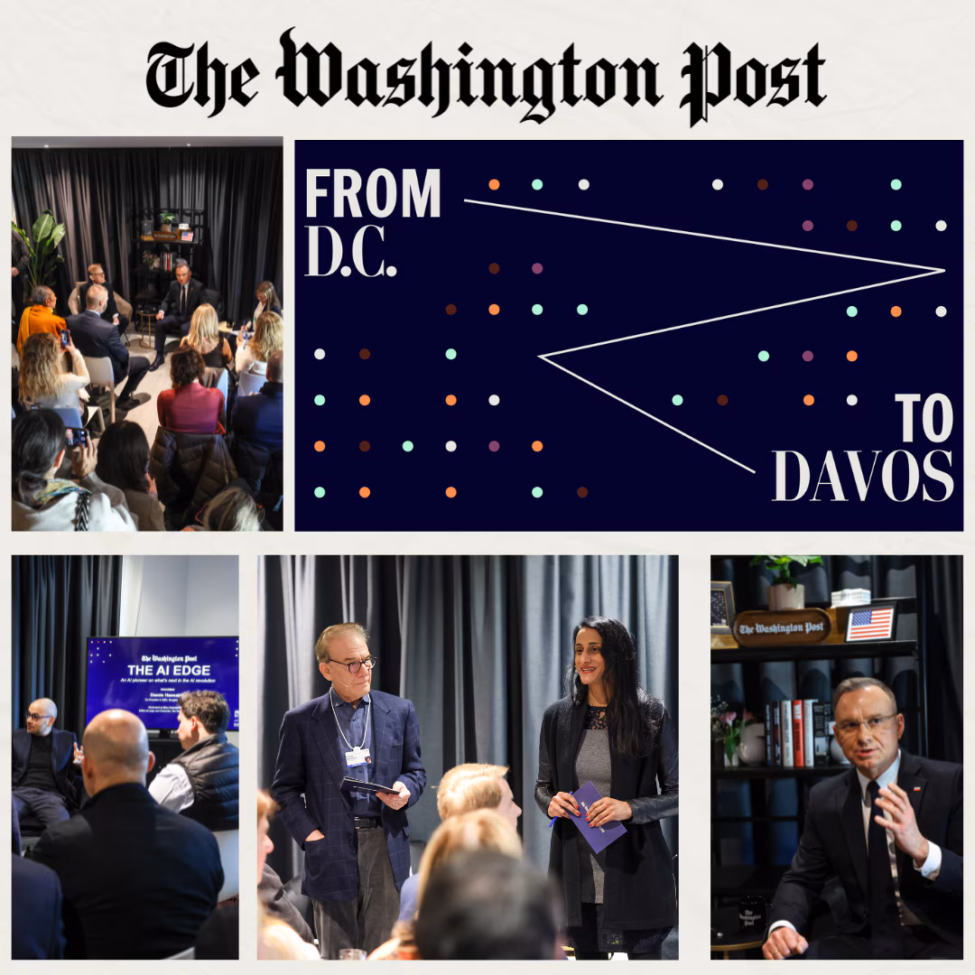 From D.C. to Davos: The Washington Post at the 2025 World ...