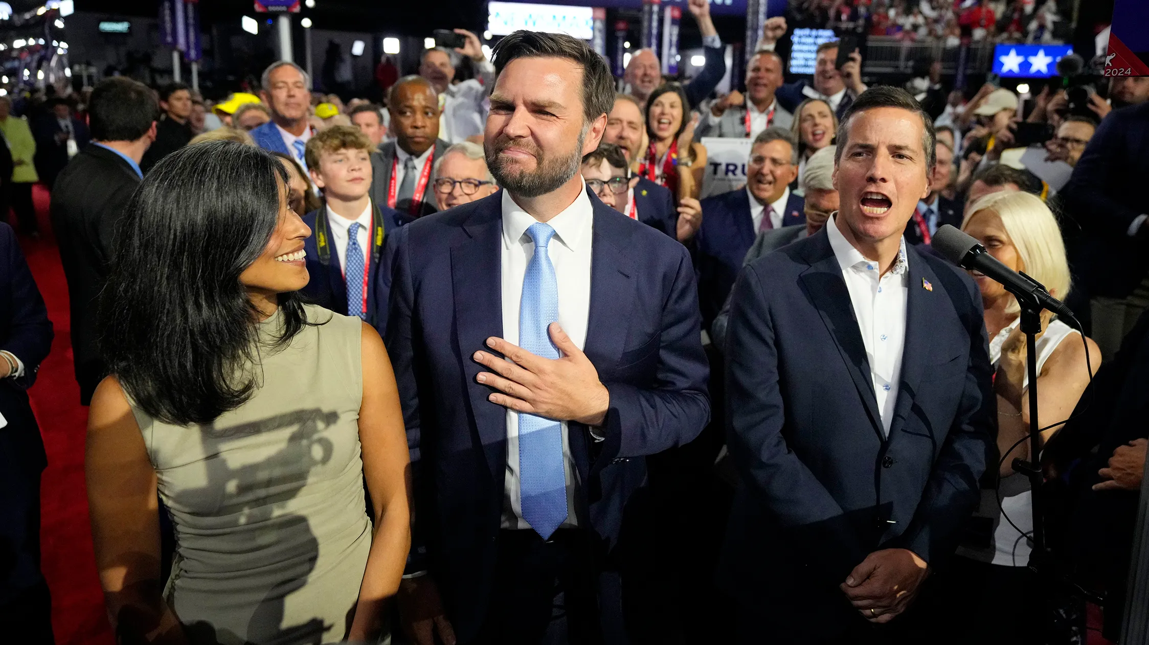 JD Vance announced as Trump