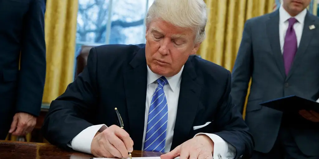 Trump signs three executive orders on Day One | Fox News Video