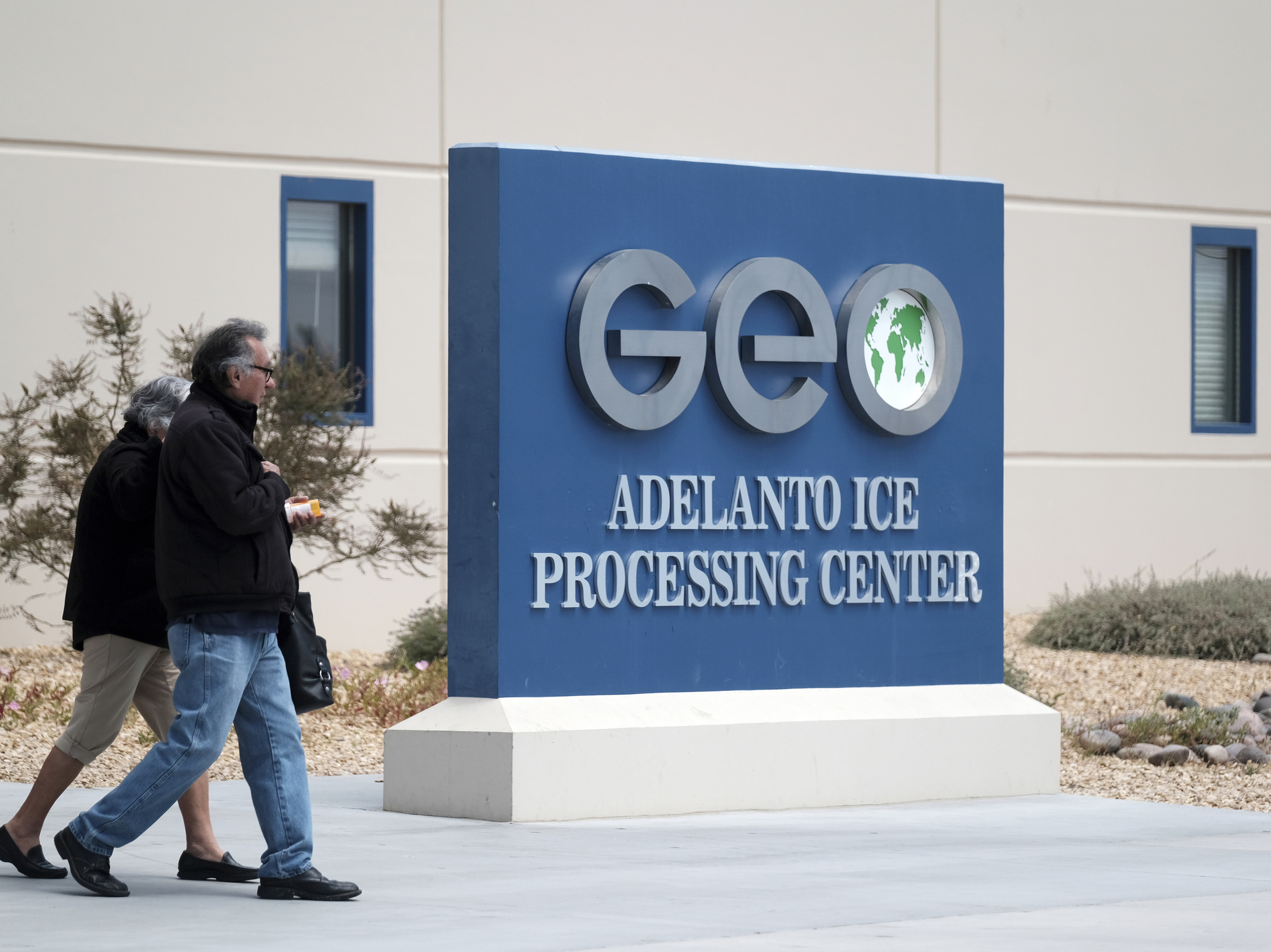 GEO Group is accused of exposing ICE detainees to chemicals : NPR