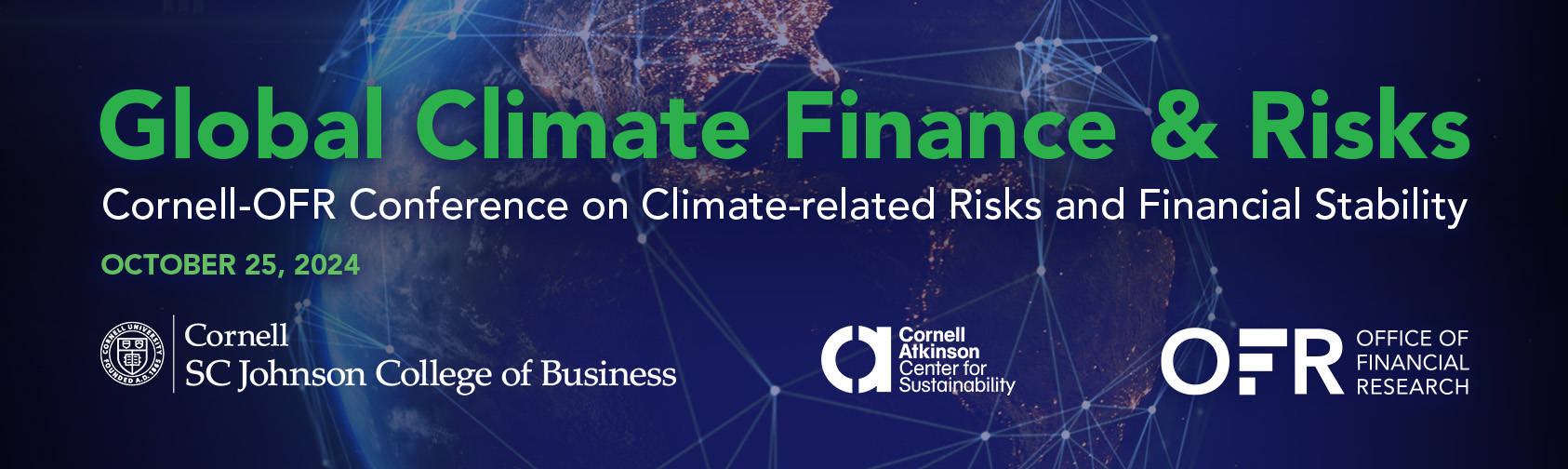 Cornell-OFR Conference on Global Climate Finance and Risks ...