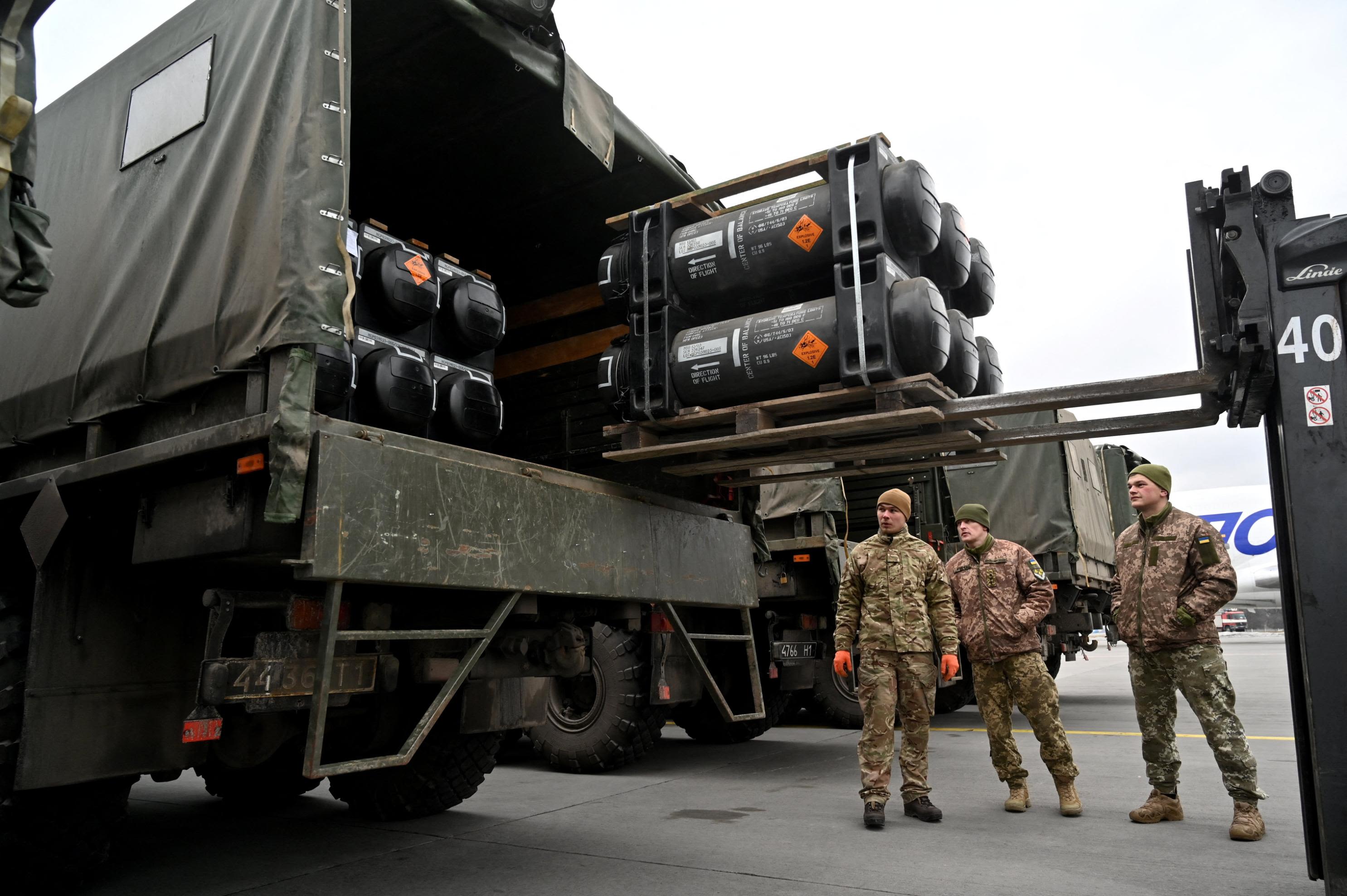 What happens to weapons sent to Ukraine? The US doesn