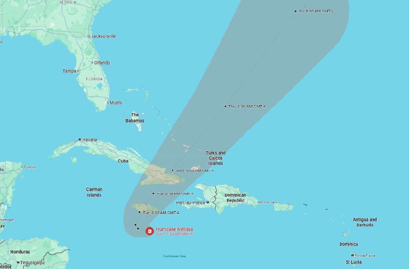 Hurricane Melissa approaches Jamaica as category 4 storm, may strengthen