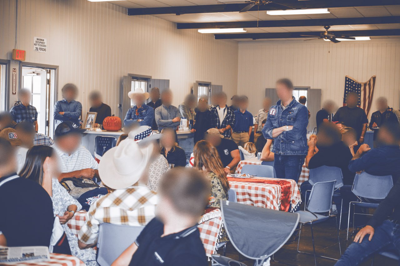 Patriot Front hosts Thanksgiving event for over 100 attendees