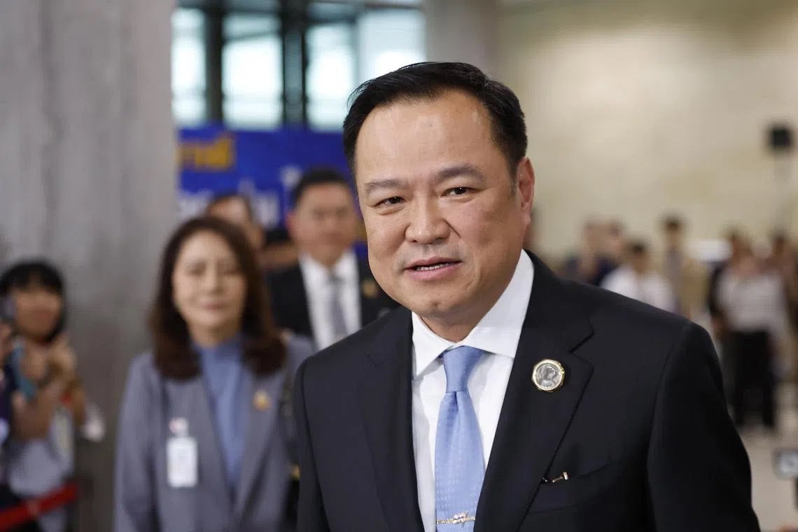 Thailand's PM Anutin Charnvirakul declares peace treaty with Cambodia void