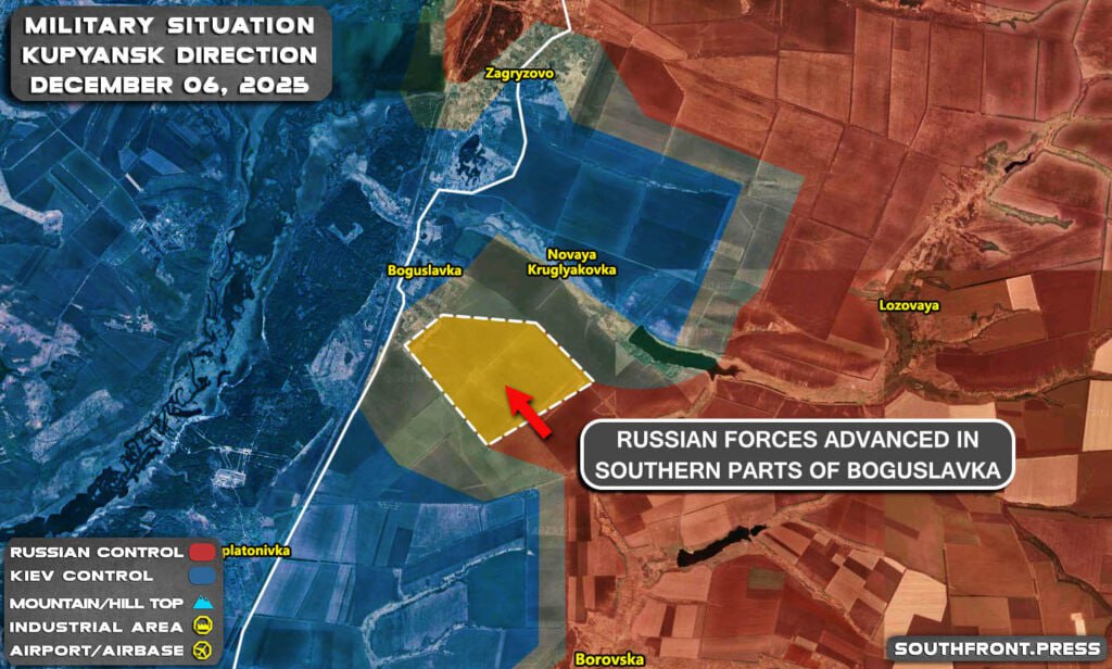 Southfront reports Russo-Ukrainian War updates for December 6-7
