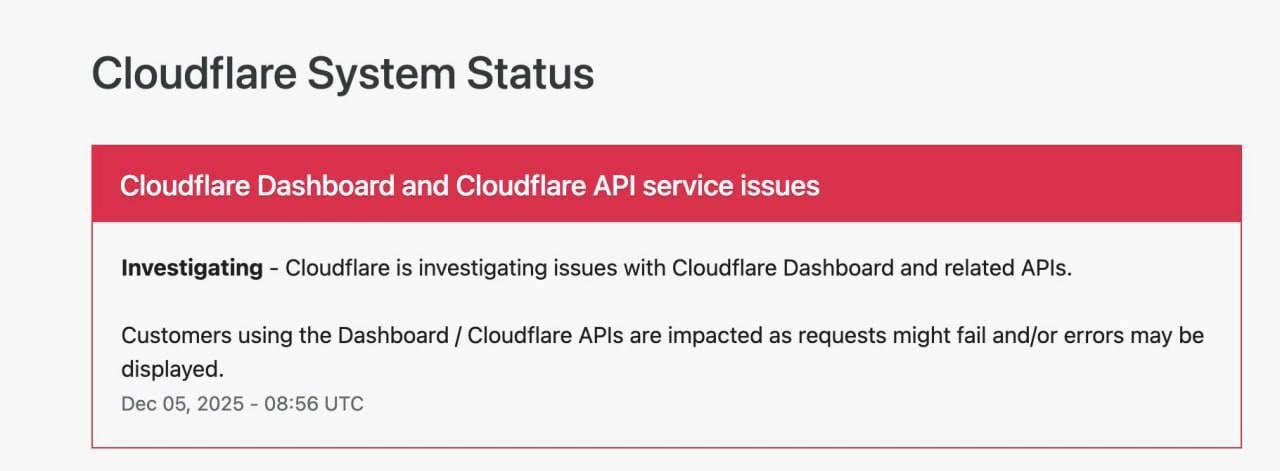 Cloudflare outage disrupts services for Perplexity AI, Epic Games Store, Zoom, Google Meet, and Canva
