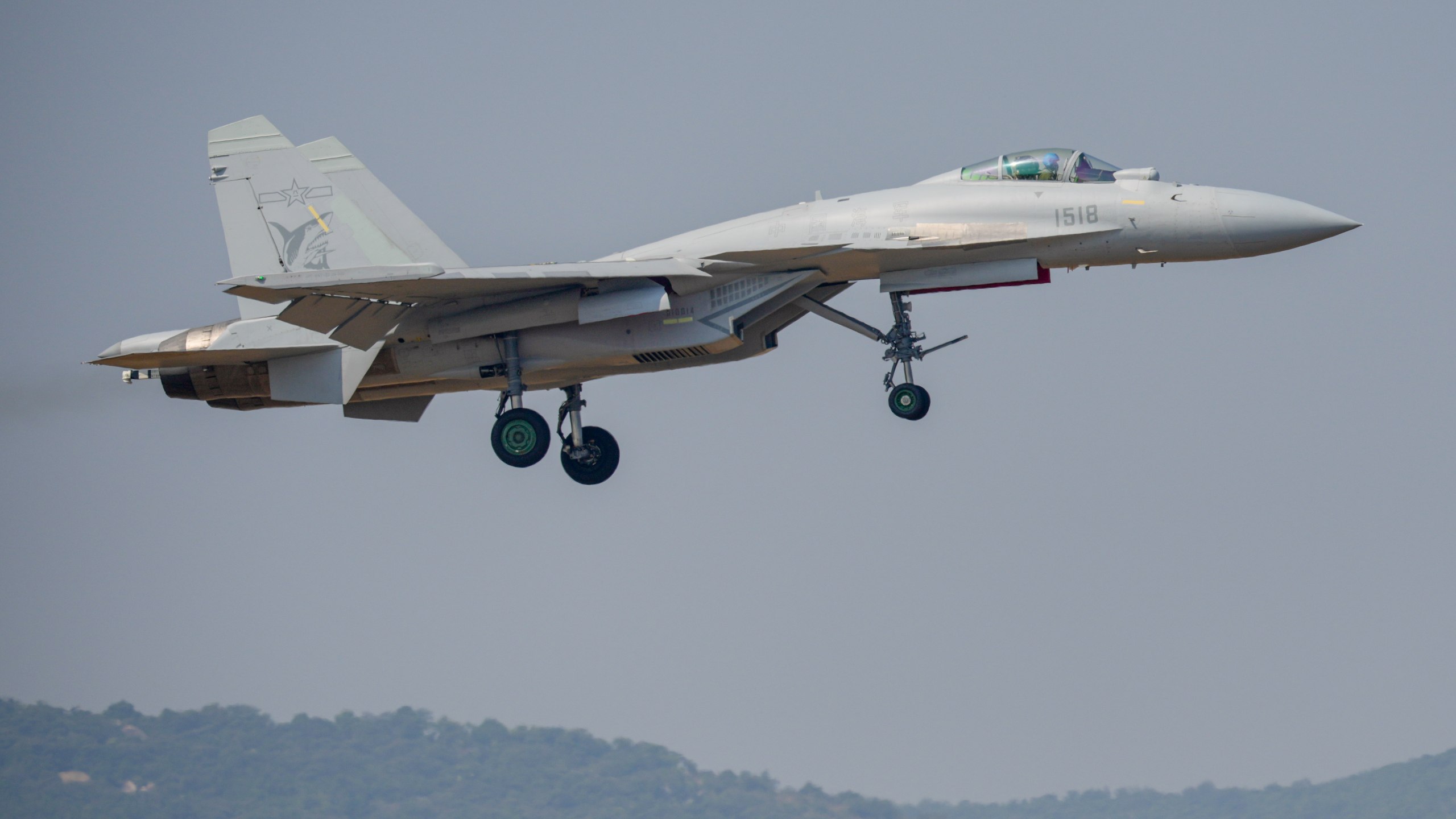 Chinese J-15 jets lock fire-control radar onto Japanese F-15s over waters near Okinawa