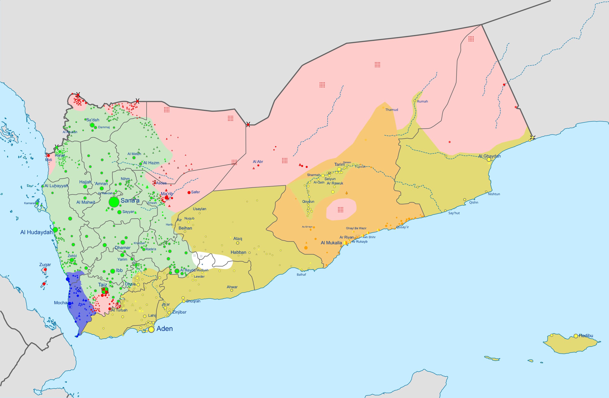 Current situation in Yemen as of December 4, 2025