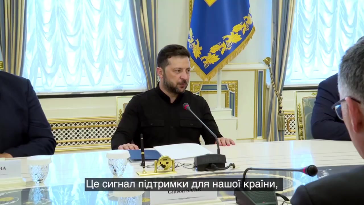 Zelensky and Israel's Foreign Minister Forge Stronger Ties to Boost Ukraine's Defense