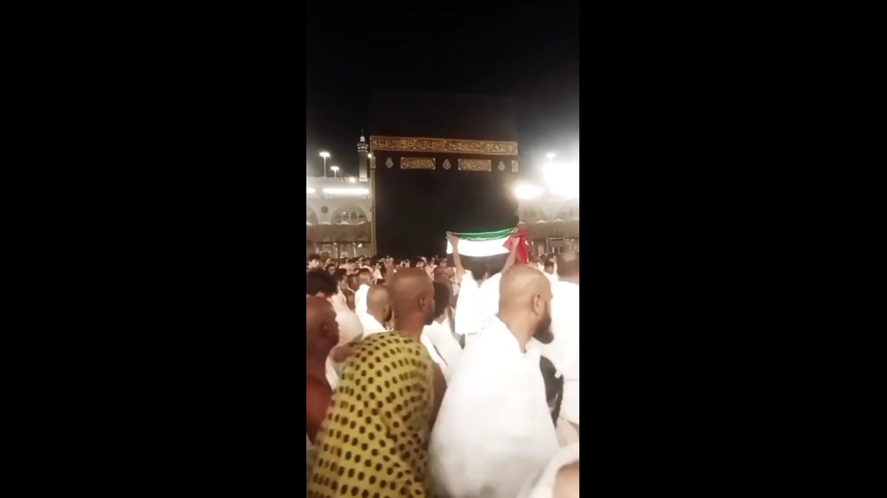 Saudi Security Detains Egyptian Pilgrim for Raising Palestinian Flag During Hajj