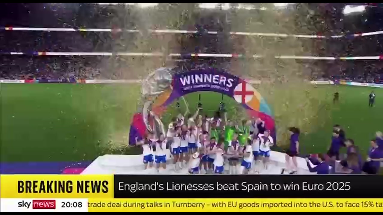 [Video] England Triumphs Over Spain 3-1 on Penalties to Claim UEFA Women’s Euro 2025 Title