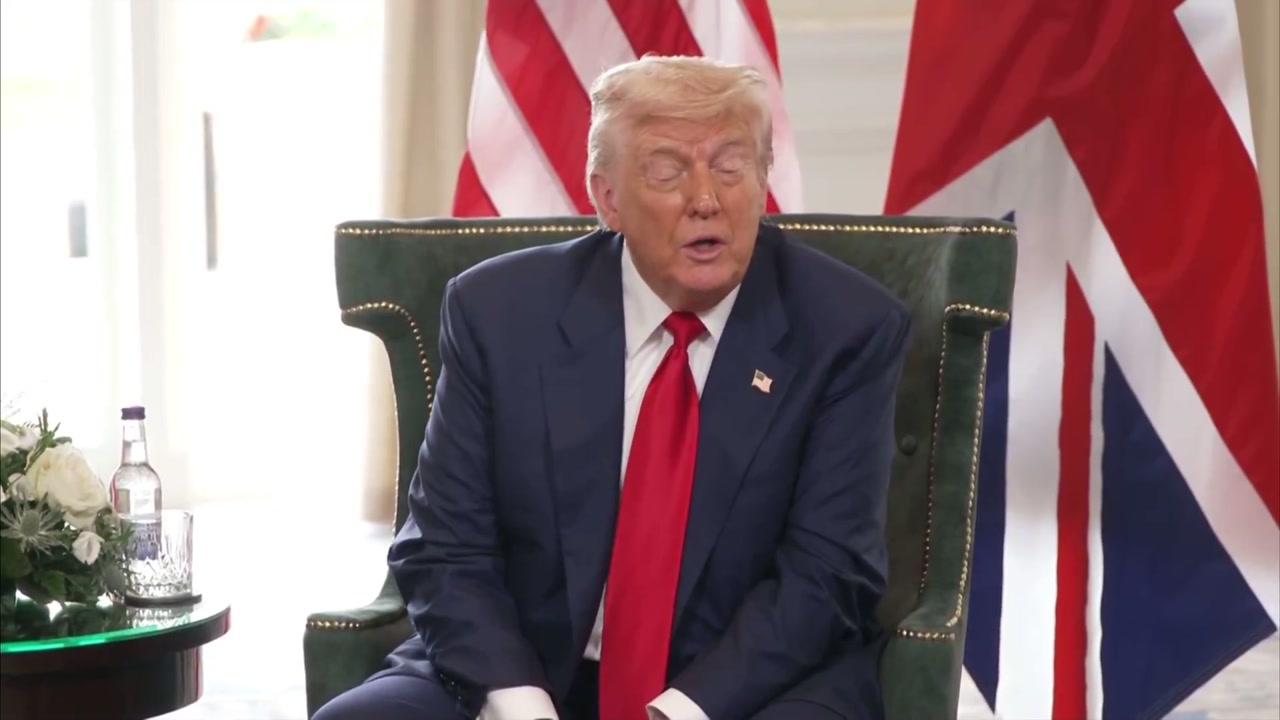[Video] Trump Warns of 'Real Starvation' Among Gaza's Children in Urgent Meeting with UK PM