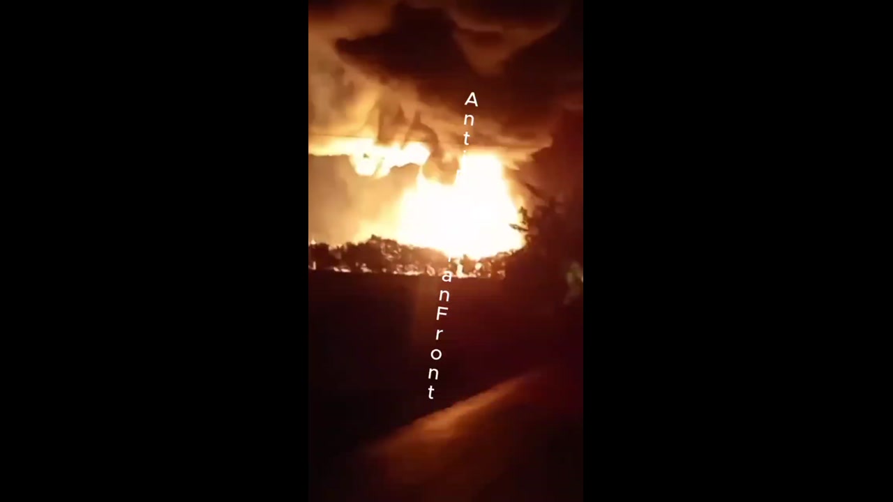 [Video] Ukrainian Drone Strike Incinerates Key Russian Railway Hub, Disrupts Operations