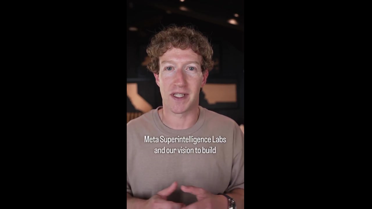 [Video] Mark Zuckerberg Reveals Team is Developing Personal Superintelligence for All