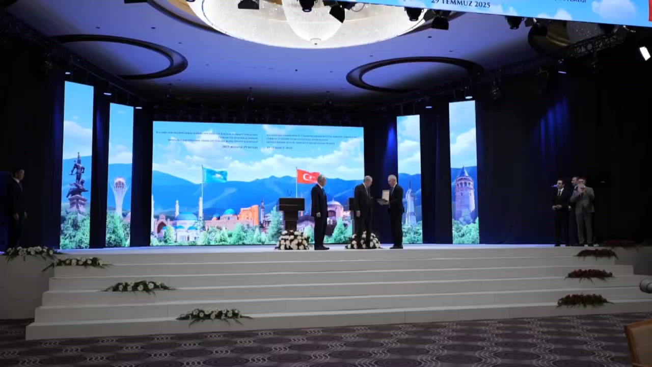 [Video] Erdogan Honors Tokayev with Top Award as Turkey and Kazakhstan Forge 18 New Deals