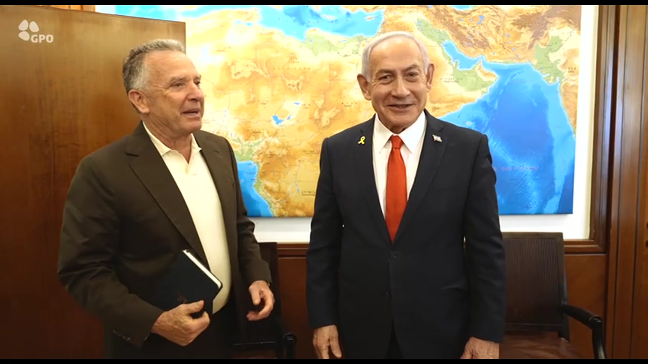 [Video] US Envoy Steve Witkoff Advocates for Peace in Urgent Talks with Netanyahu