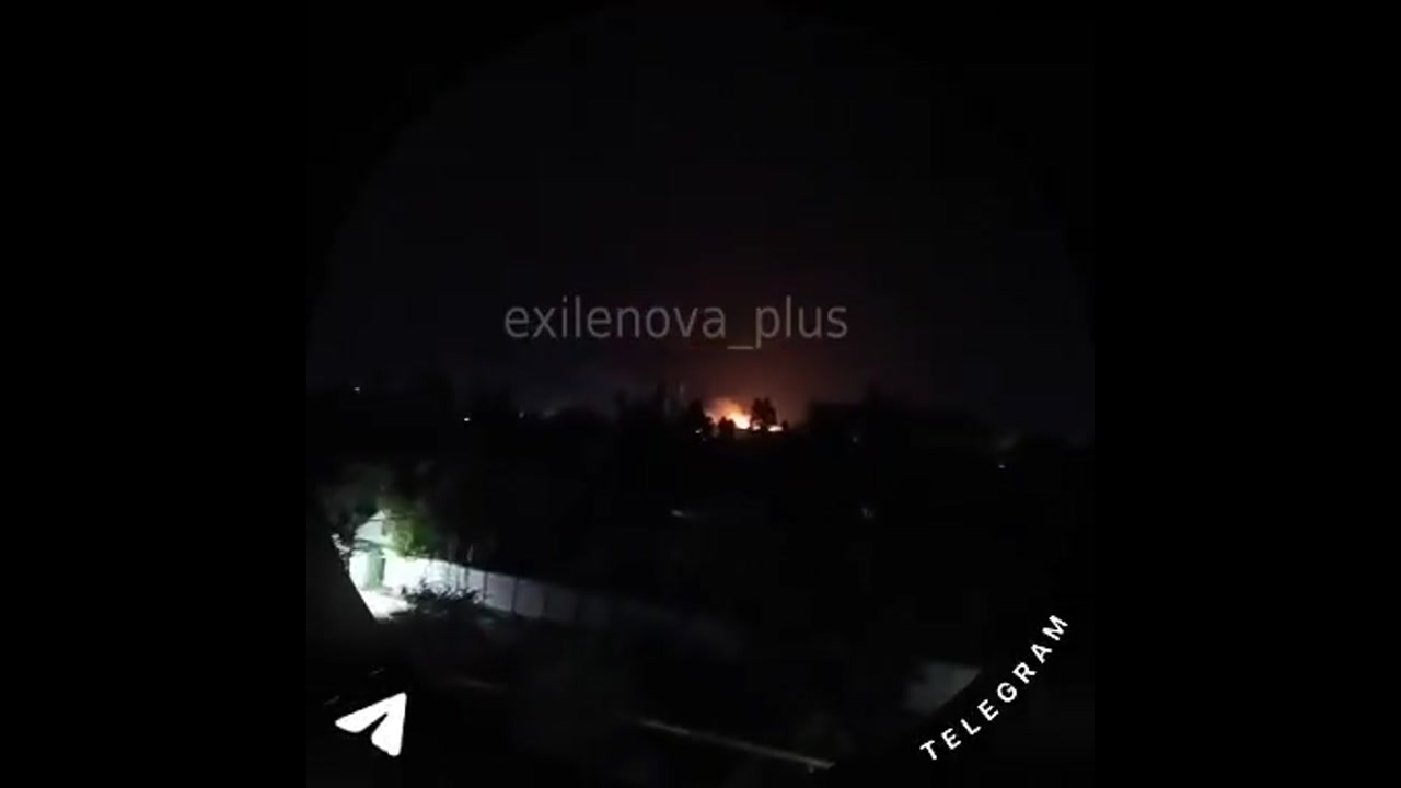 [Video] Ukrainian Drones Strike Key Russian Space Tracking Station in Crimea, Sparking Fire