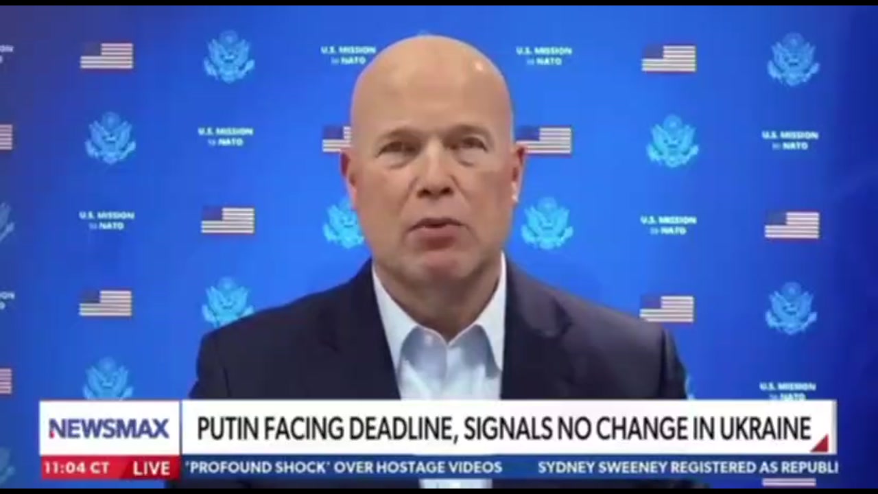 [Video] US Ambassador Warns Putin May Avoid Confrontation with World's Mightiest Military