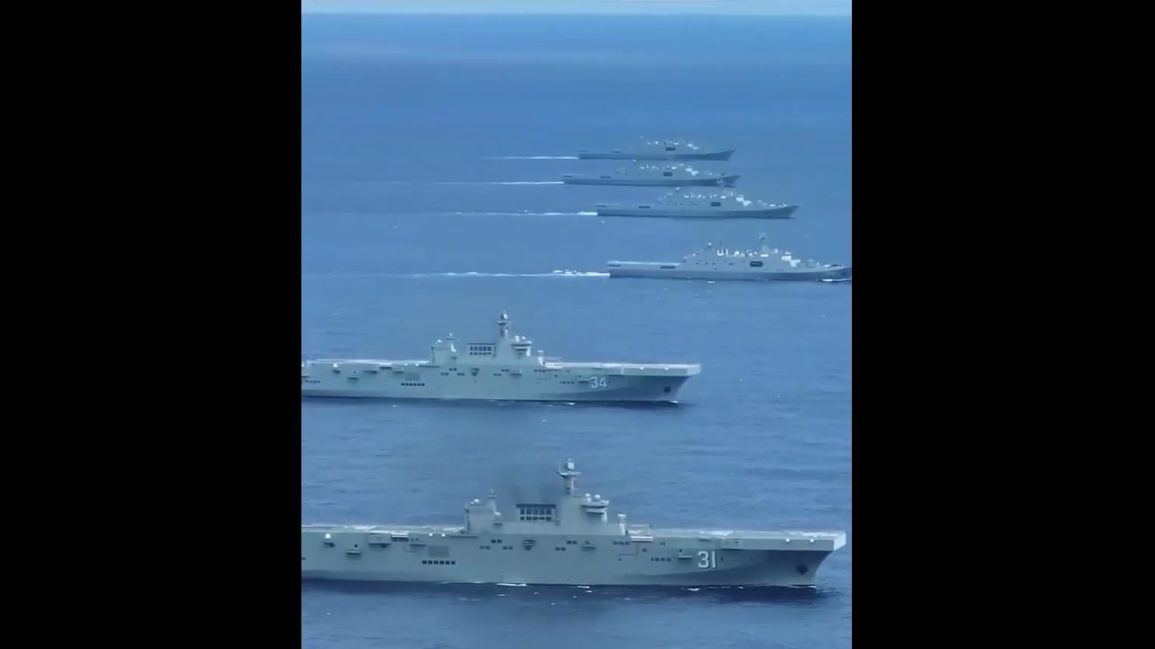 [Video] China Launches Groundbreaking 40,000-Ton Type 076 Amphibious Assault Ship, Revolutionizing Naval Power