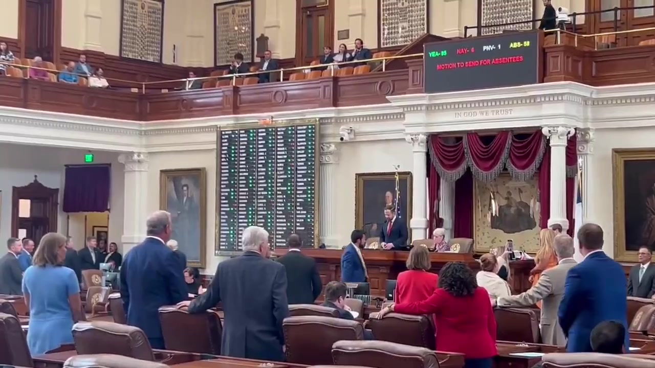 [Video] Texas House Votes to Lock Doors and Authorize Arrests Amid Democrat Quorum Break