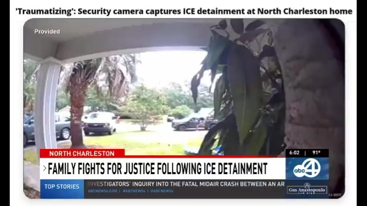 [Video] ICE Agents Draw Weapons on Woman During Controversial Raid in South Carolina