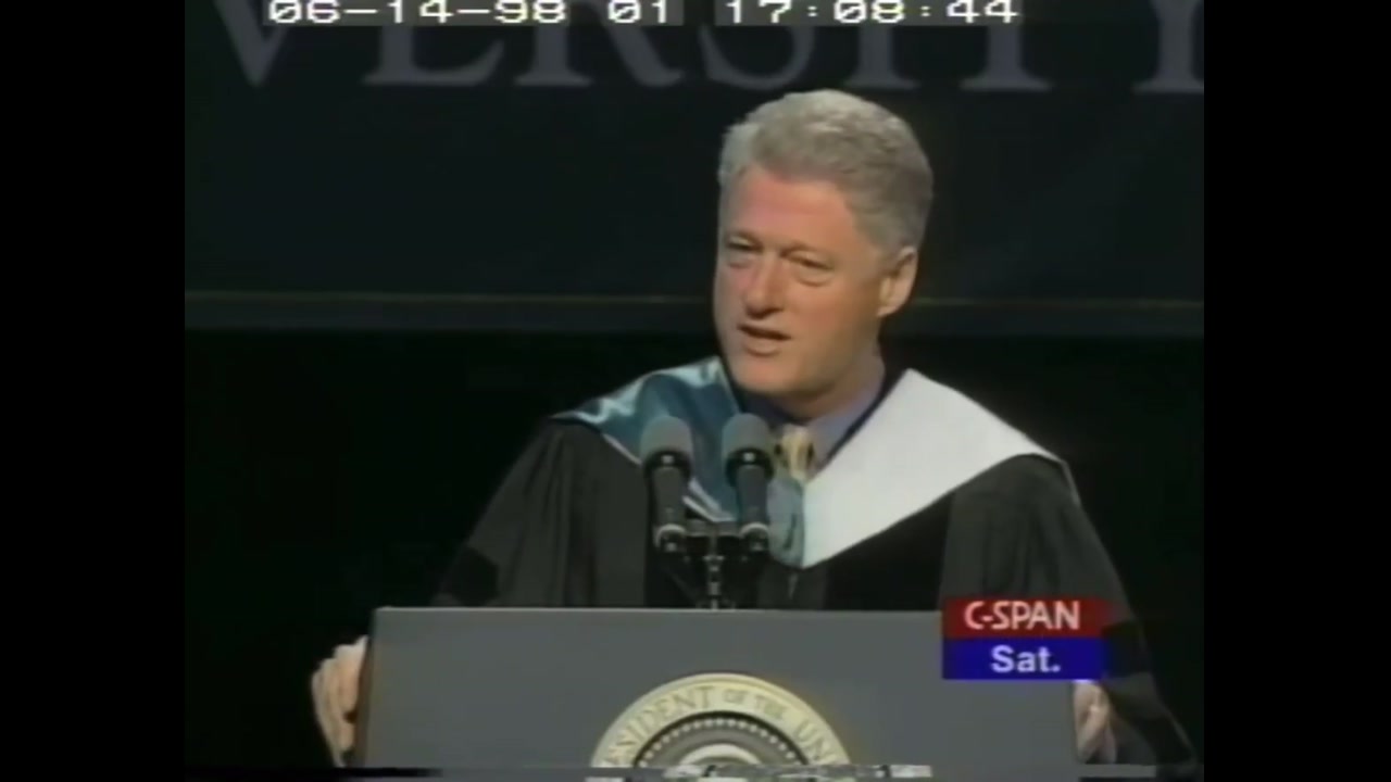 [Video] Clinton's 1998 Warning: U.S. Whites Projected to Become Minority Amid Immigration Surge