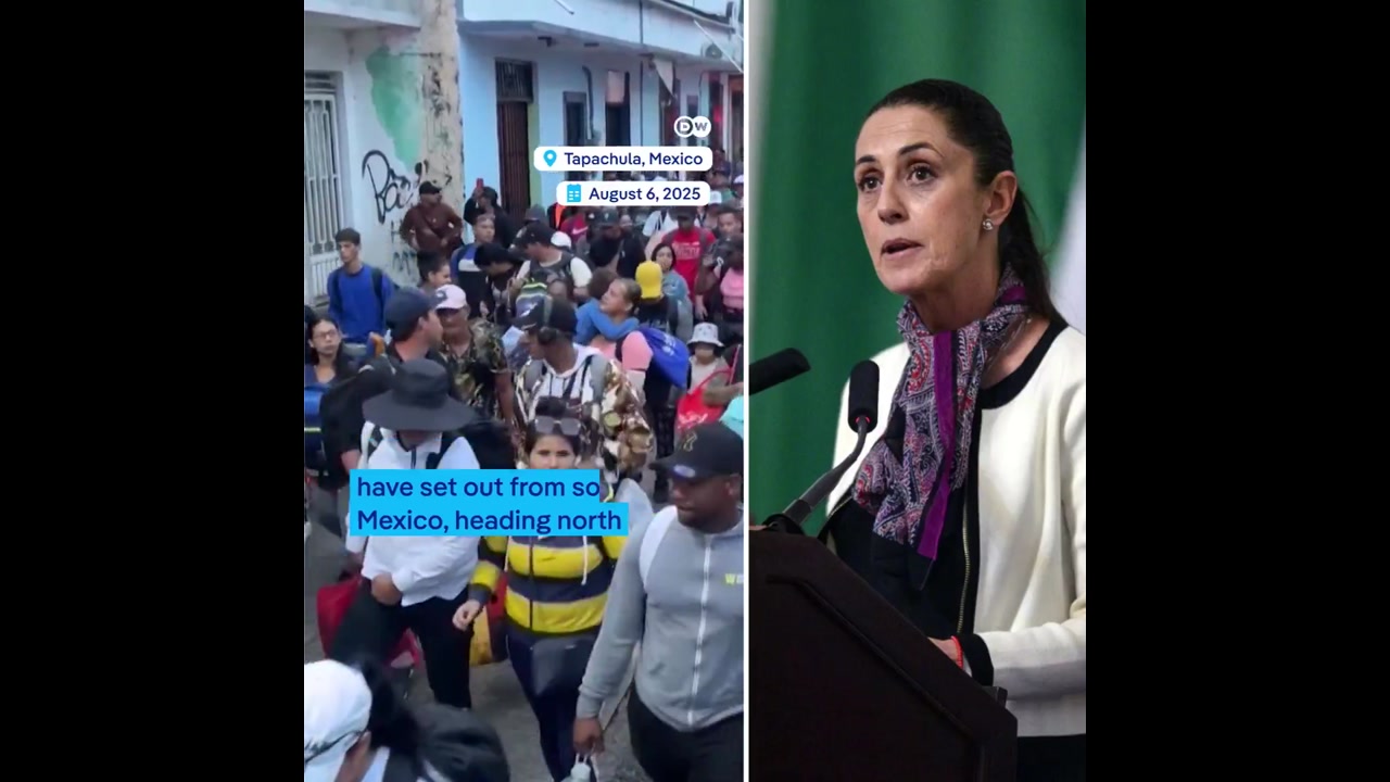 [Video] Migrant Caravan Shifts Focus: Settling in Mexico, Canada, and Europe Amid Controversy