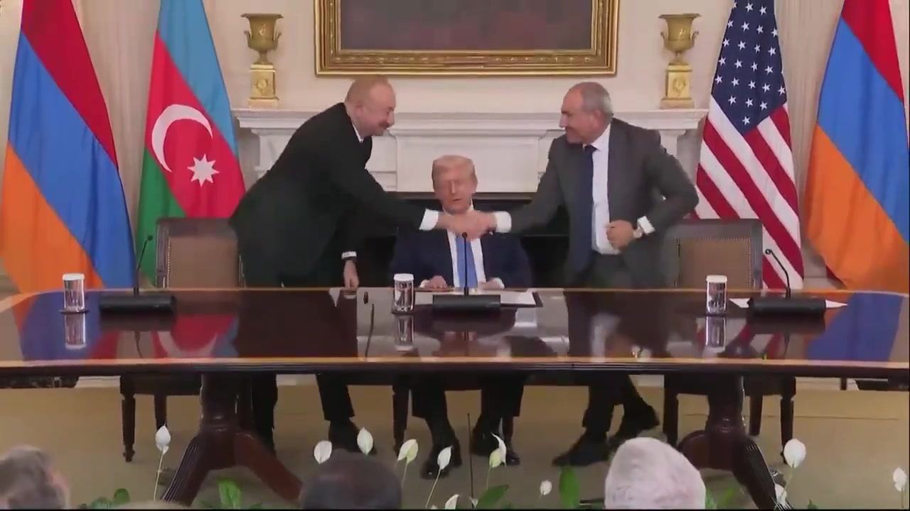 [Video] Trump Secures Historic Peace Pact Between Azerbaijan and Armenia, Sparks Nobel Prize Push