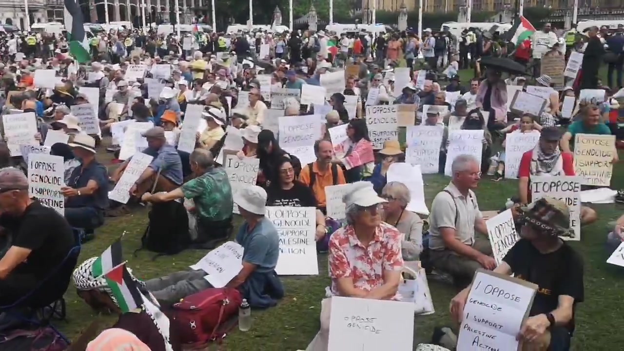 [Video] British Police Arrest 466 Pro-Palestine Protesters Under Terrorism Act Following Activism Ban