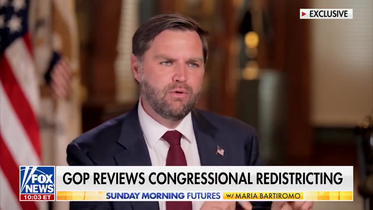 [Video] Vance Calls for Redistricting as California's House Seats Inflate from Illegal Immigration