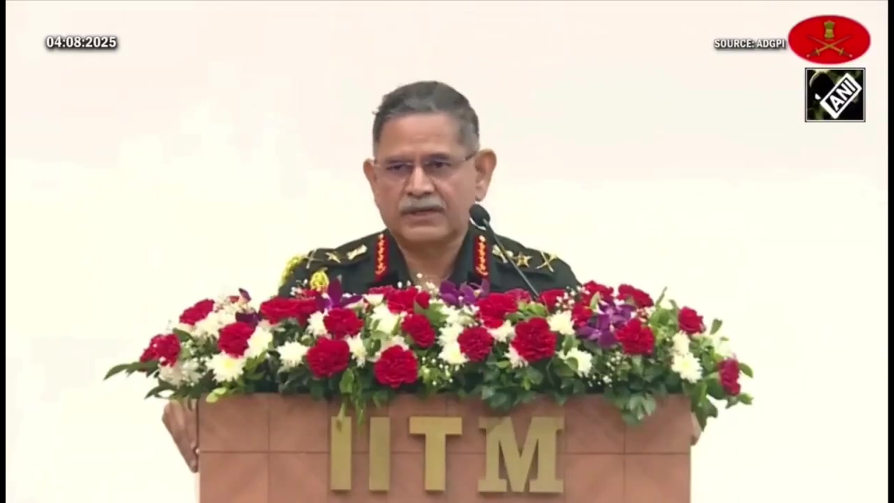 [Video] Indian Army Chief Warns of Imminent Conflict, Urges Urgent Military Preparedness