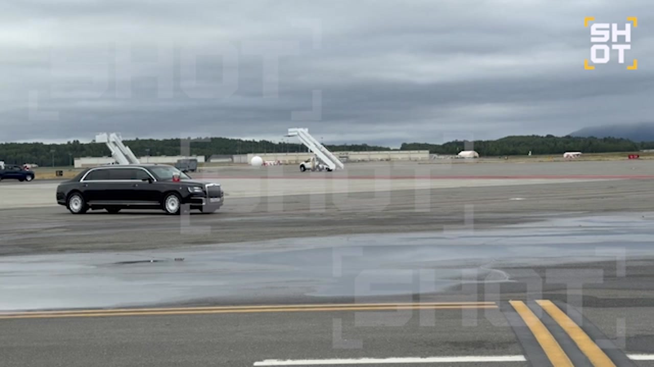 [Video] Putin's Armored Limousines Land in Alaska Ahead of Anticipated Visit Amid Tensions