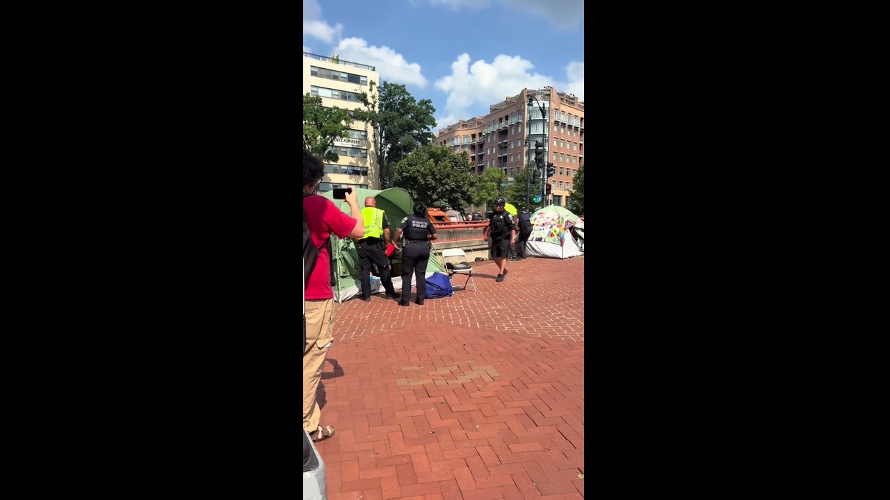 [Video] Trump's Initiative Removes 75 Homeless Camps in D.C., Revitalizing Urban Spaces