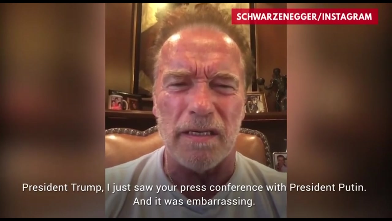 [Video] Arnold Schwarzenegger Slams Trump’s Putin Meeting: ‘You Sold Out Our Country’