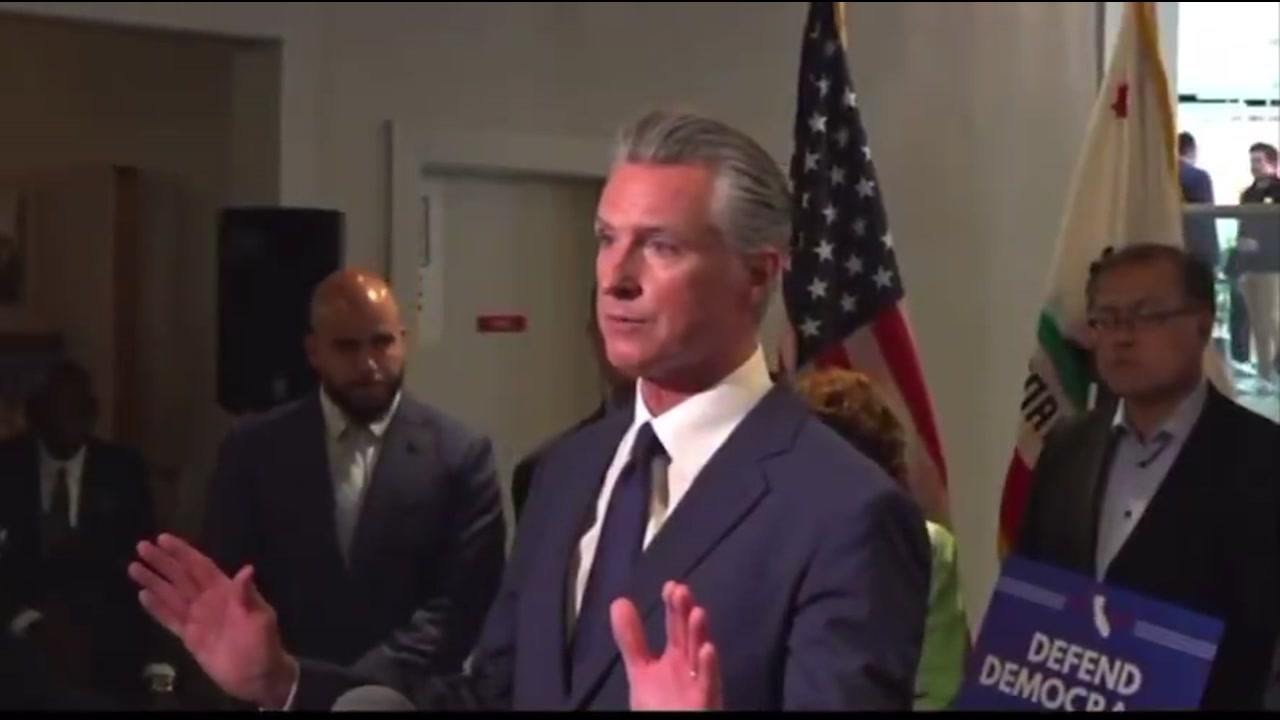 [Video] Governor Newsom Warns Trump Eyes 2024 Presidential Bid, Sparks Political Debate