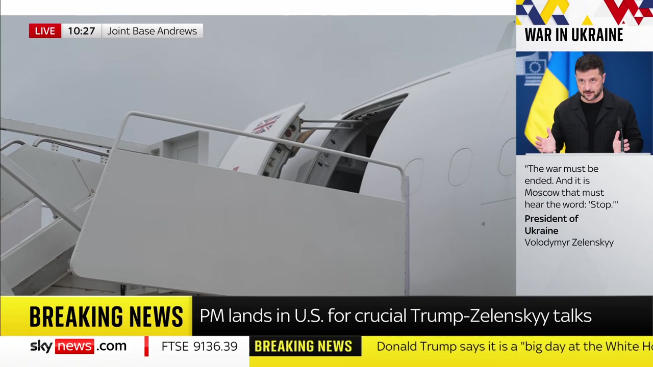 [Video] Sir Keir Starmer Joins Zelenskyy and Trump for Crucial Talks on Ukraine's Future