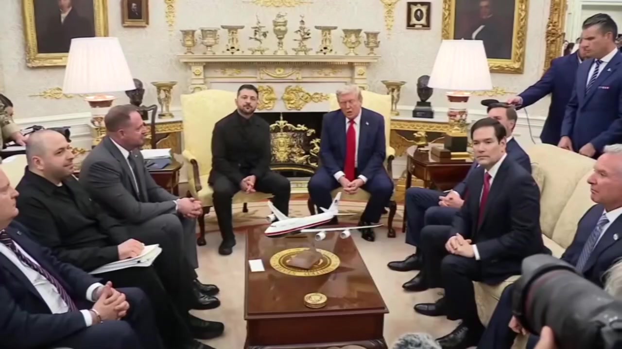 [Video] Trump and Zelensky Meet in Oval Office to Discuss Urgent U.S.-Ukraine Relations