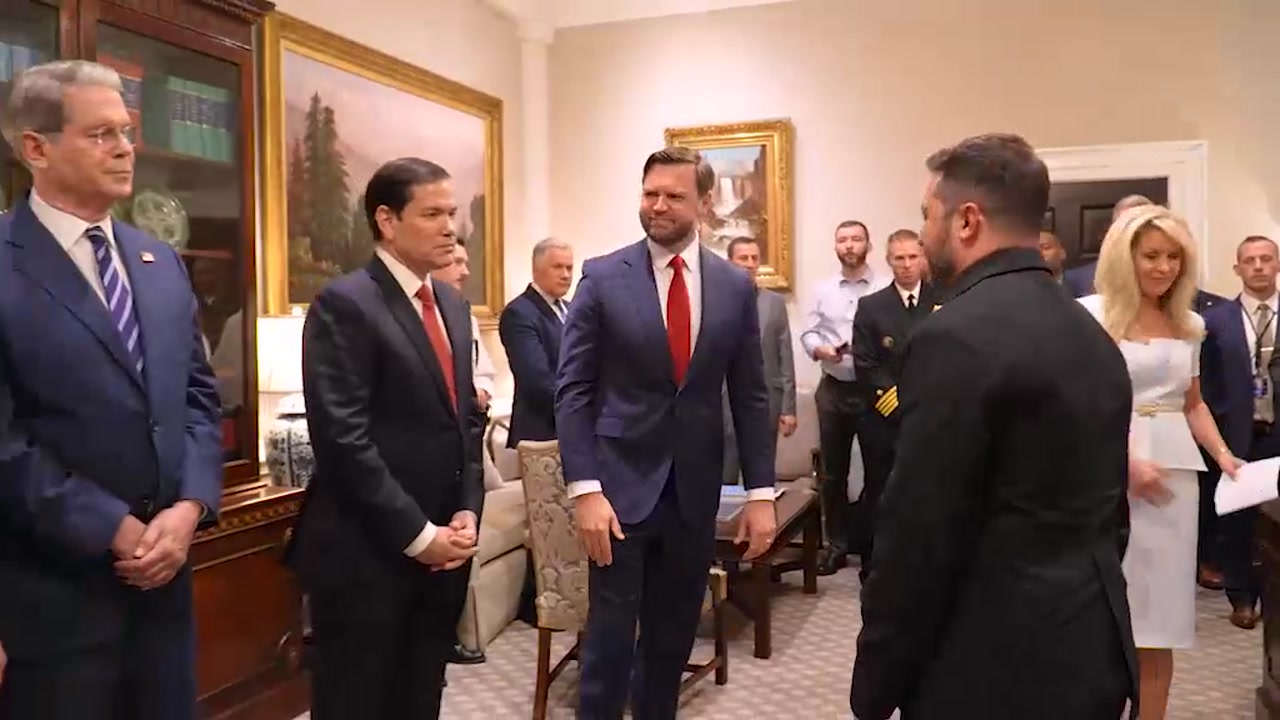 [Video] Breaking: Zelensky Meets Trump, European Leaders in Urgent Talks