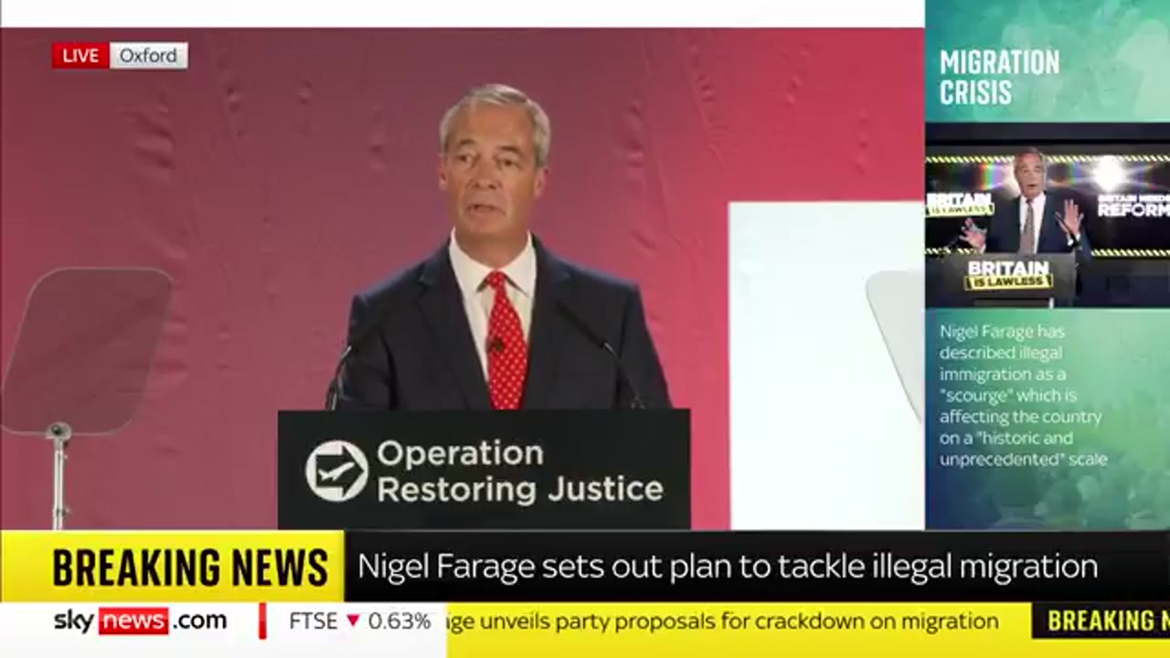 [Video] Nigel Farage Warns of Escalating Threat from Illegal Immigration in UK