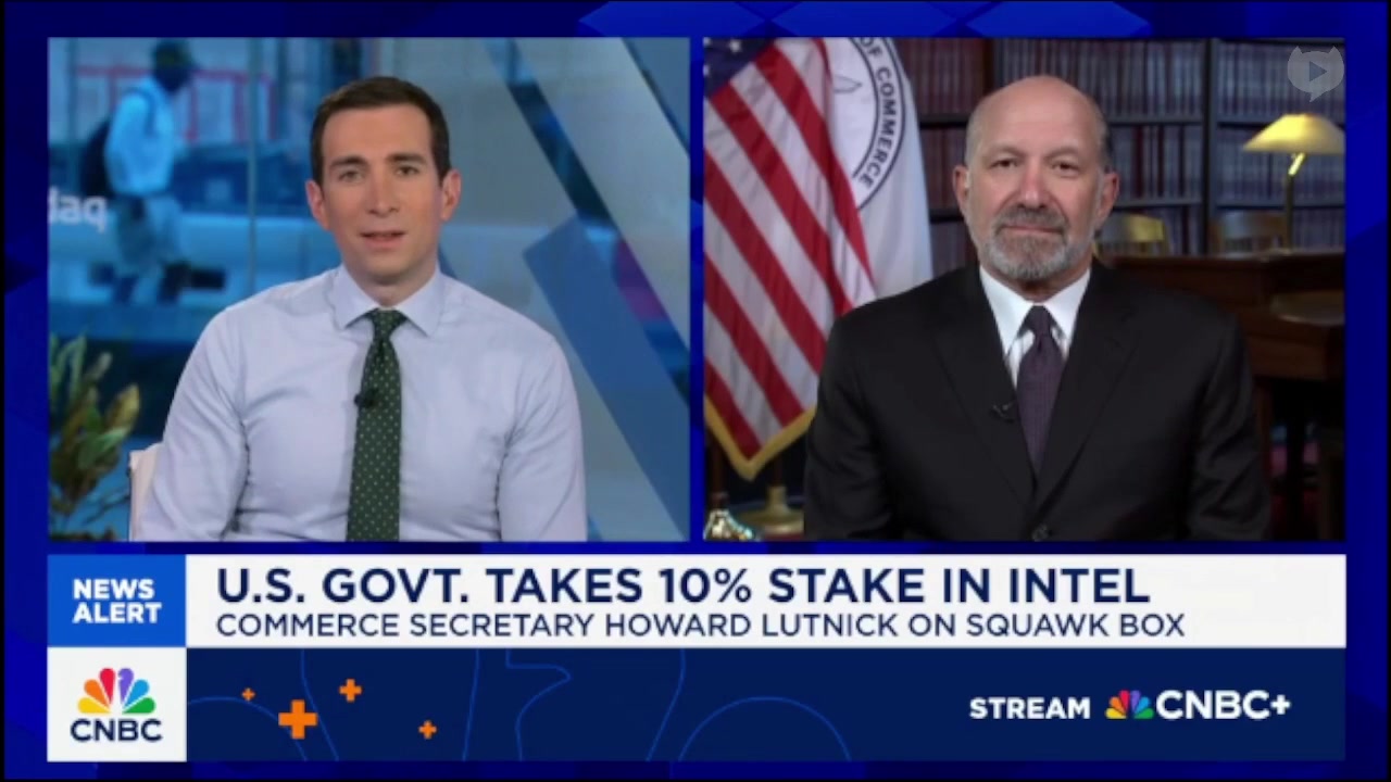 [Video] Commerce Secretary Discloses Pentagon's Plan to Acquire Stakes in Defense Firms