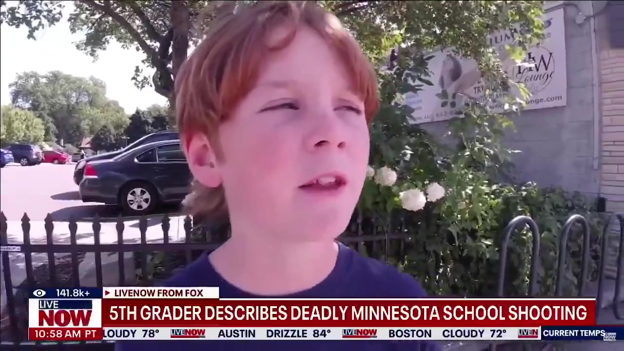 [Video] Heroic Fifth Grader Saves Friend During Minnesota School Shooting