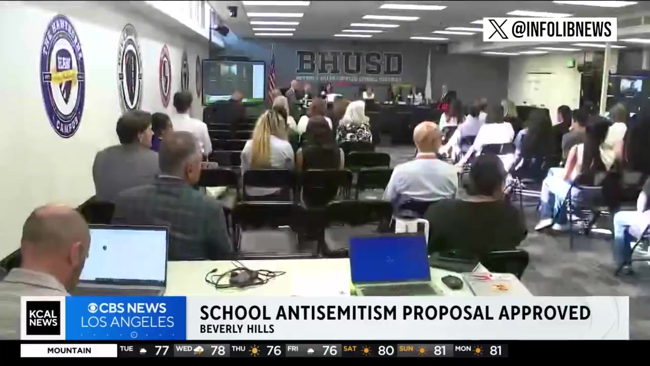 [Video] Beverly Hills Approves Israeli Flag Display in Schools Amid Protests
