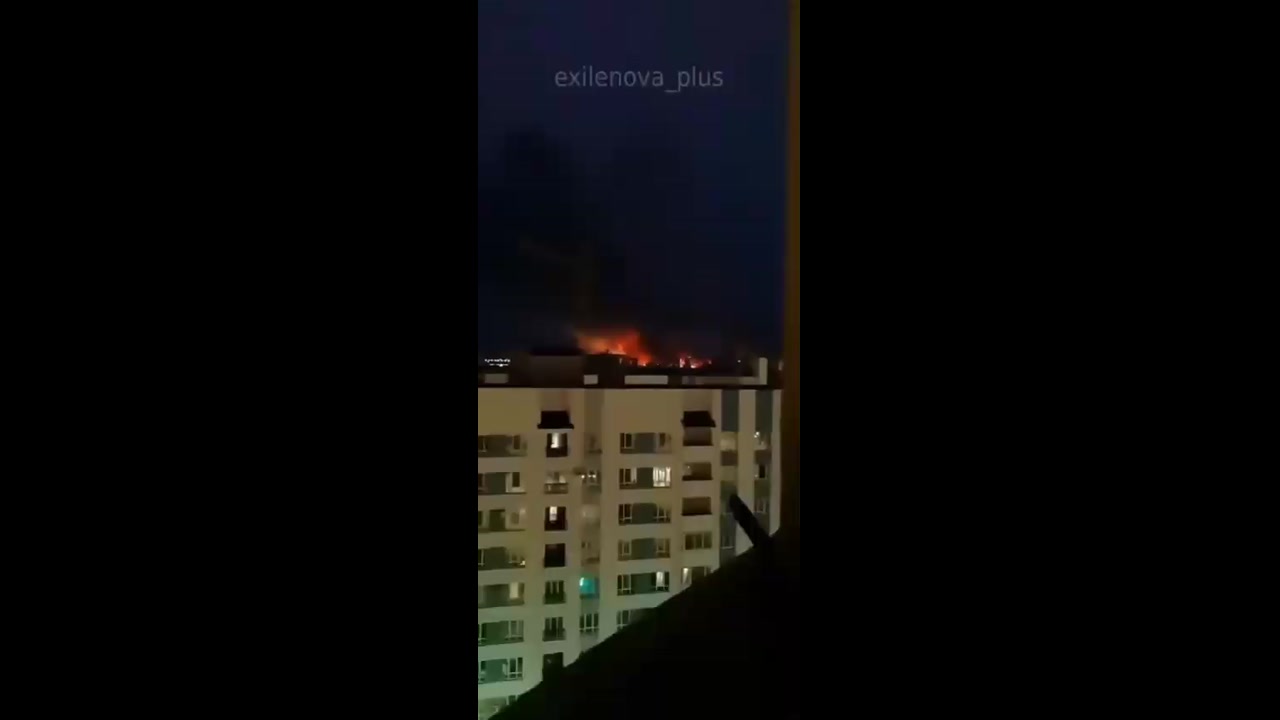 [Video] Ukrainian Drones Target Major Russian Refinery, Igniting Massive Fire