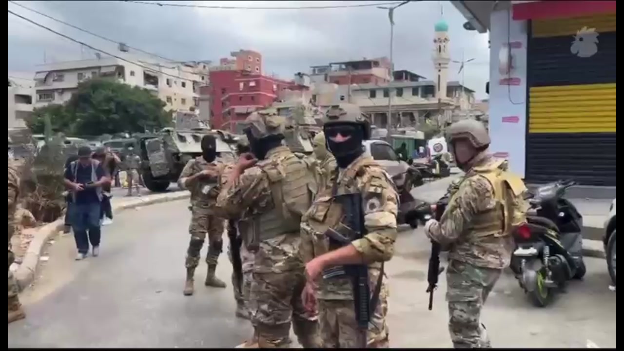 [Video] Fatah Executes Major Arms Handover in Lebanese Camps Today