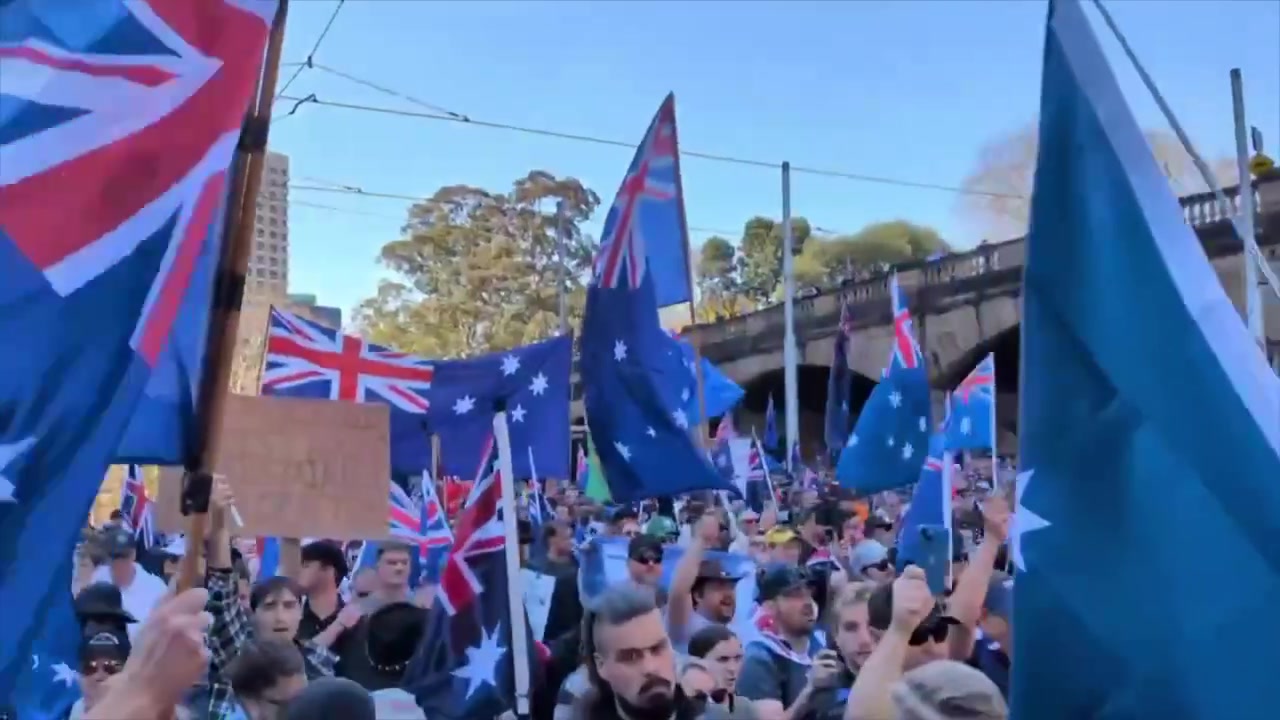 [Video] Thousands Rally Nationwide to Protest Immigration Policies in Australia