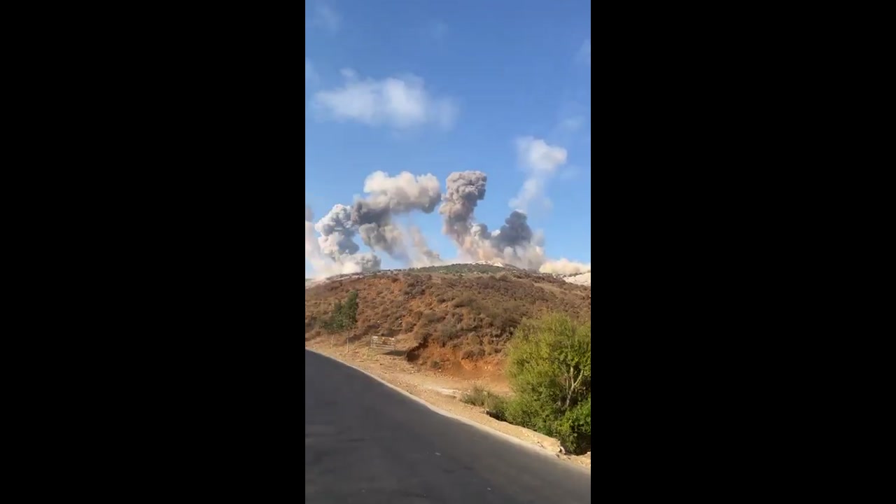 [Video] Israeli Airstrikes Hit Hezbollah Hideouts in Southern Lebanon