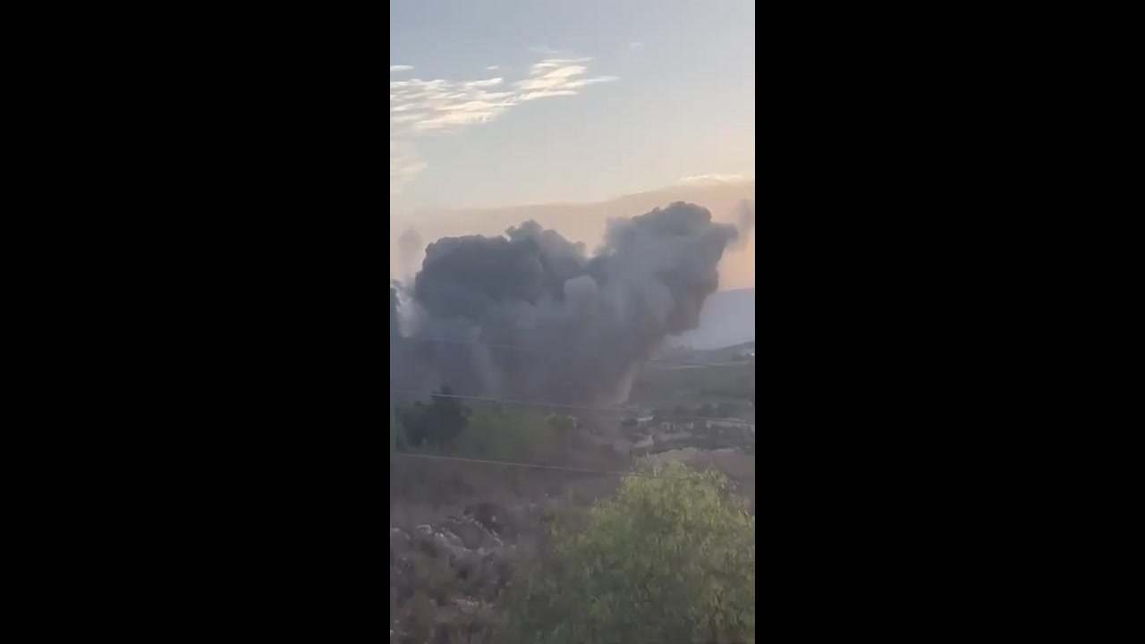 [Video] Israeli Airstrikes Target Hezbollah Stronghold in Beqaa Valley
