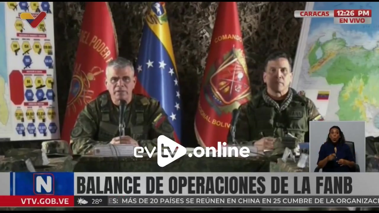 [Video] Venezuela's Defense Minister Vows Readiness Against U.S. Threats